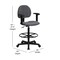 Flash Furniture Contemporary Drafting Chair, 20" L 42-3/4" H, Adjustable Padded, Fabric Seat BT-659-GRY-ARMS-GG - alternate 8